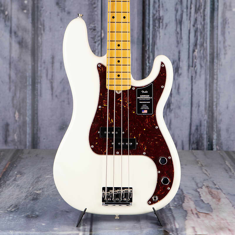 

Бас-гитара Fender American Professional II Precision, олимпийский белый Precision Bass