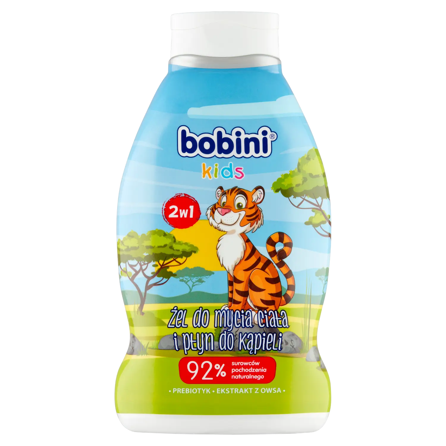 

Детское моющее средство 2в1 Bobini Tygrys, 660 мл