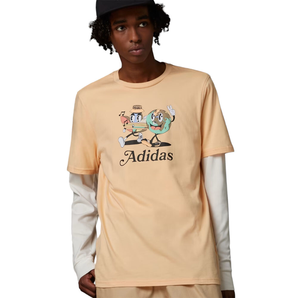

Футболка Adidas Enjoy Summer Graphic, оранжевый