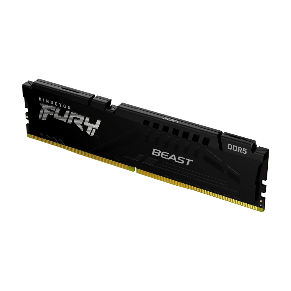 

Оперативная память Kingston FURY Beast EXPO, 16 ГБ DDR5 (1 x 16ГБ), 5200 МГц, KF552C36BBE-16, черный