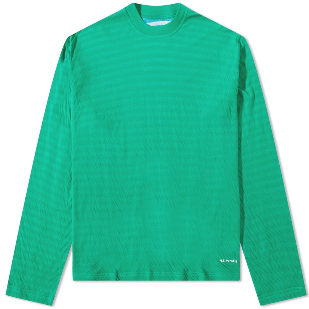 

Футболка Sunnei Long Sleeve Stripe Tee, Зеленый