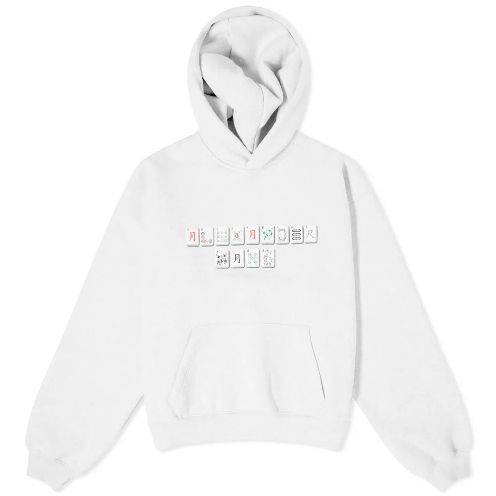 

Худи Alexander Wang Mahjong, светло-серый