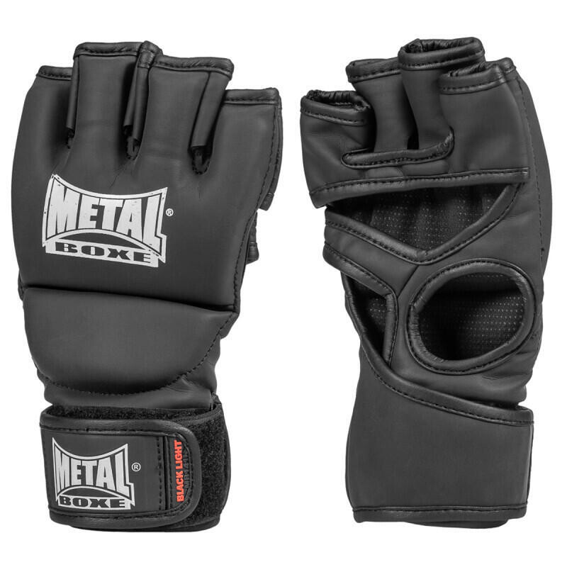 

Перчатки ММА для соревнований без большого пальца Metal Boxe