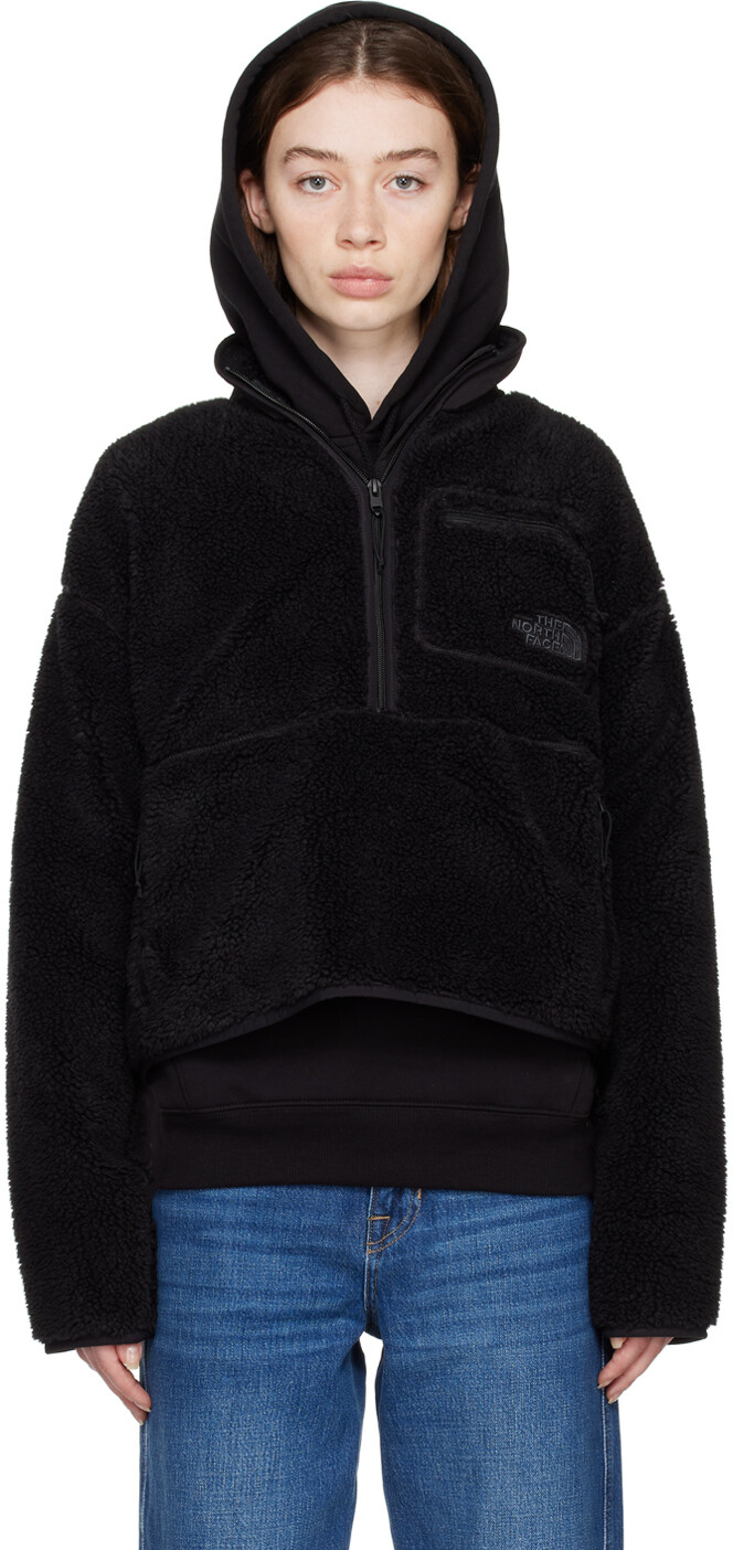 

Черная толстовка с экстремальным ворсом The North Face, Черный