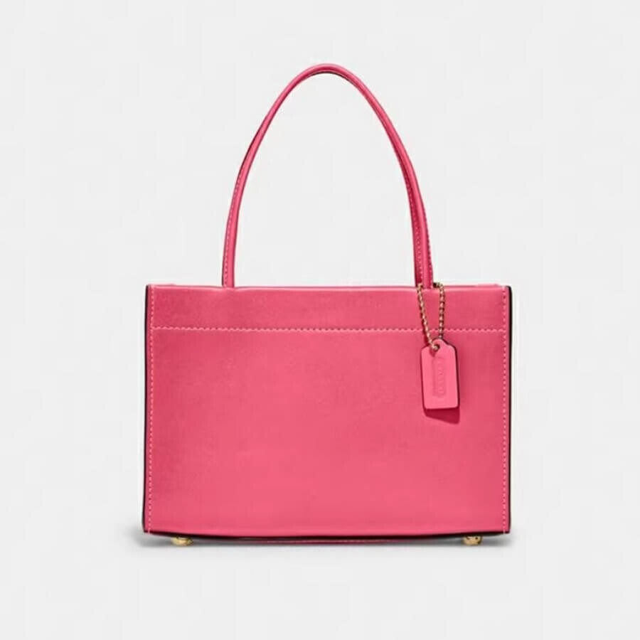 

Сумка Coach Outlet Cashin Carry Tote Small Square, розовый