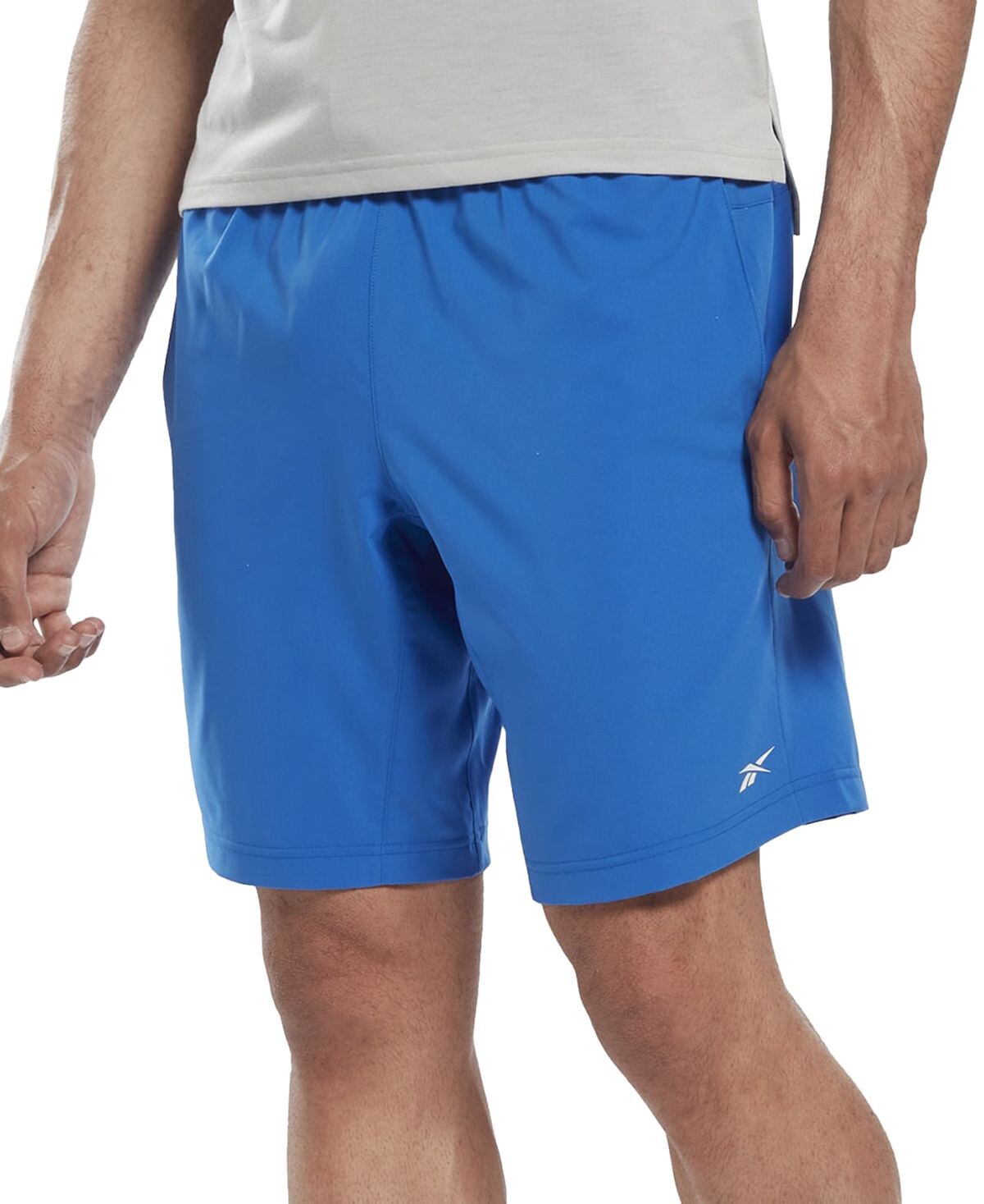 

Мужские шорты Reebok Regular-Fit Moisture-Wicking 9 Drawstring, синий