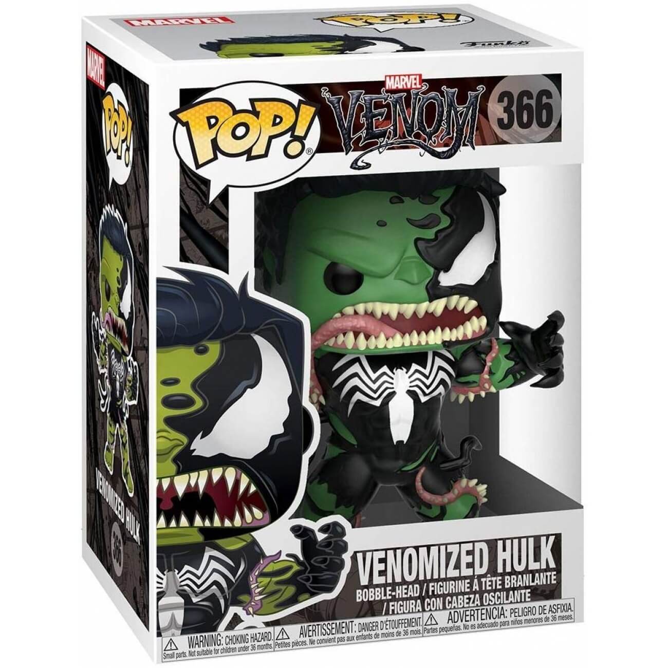 Фигурка Funko POP! Marvel: Venom - Venomized Hulk Vinyl Figure игровые фигурки funko подвижная фигурка vinyl figure villainous valentines lamb