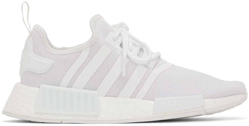 

Белые кроссовки NMD_R1 Primeblue adidas Originals