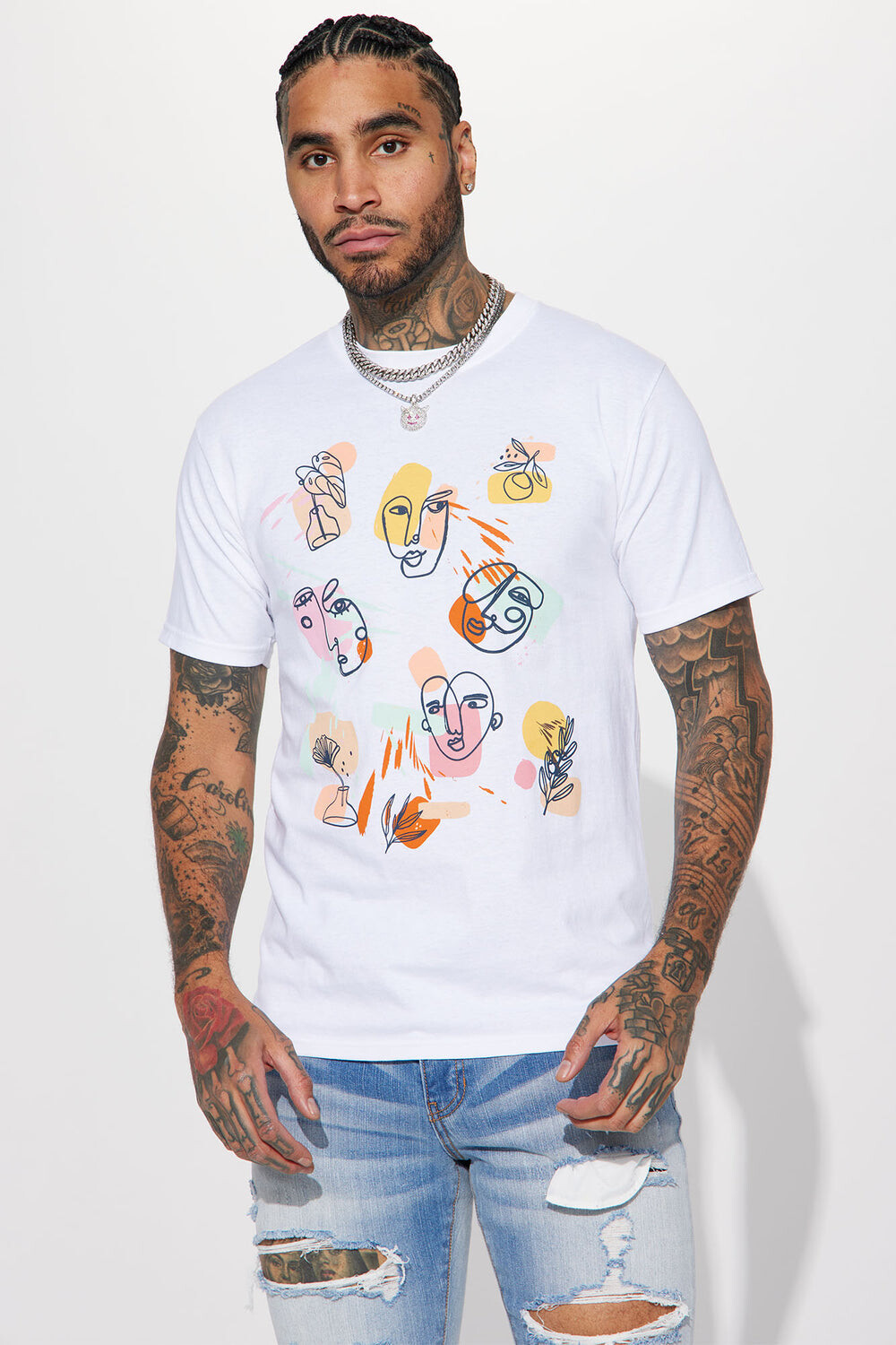 

Футболка Fashion Nova TFAT1414, белый