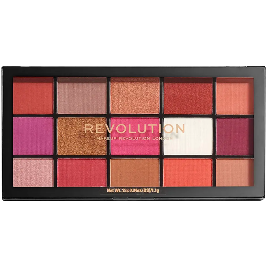 

Revolution Makeup Re-loaded Red Alert палетка теней для век, 16 г