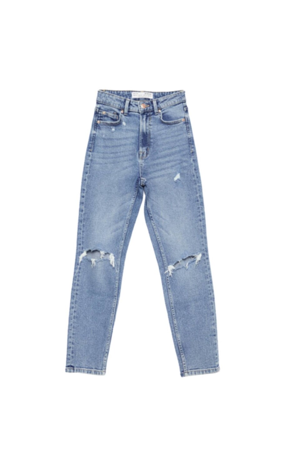 

Джинсы mom fit облегающего кроя Stradivarius