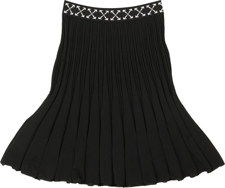 

Юбка Off-White Bold Skirt 'Black/White', черный