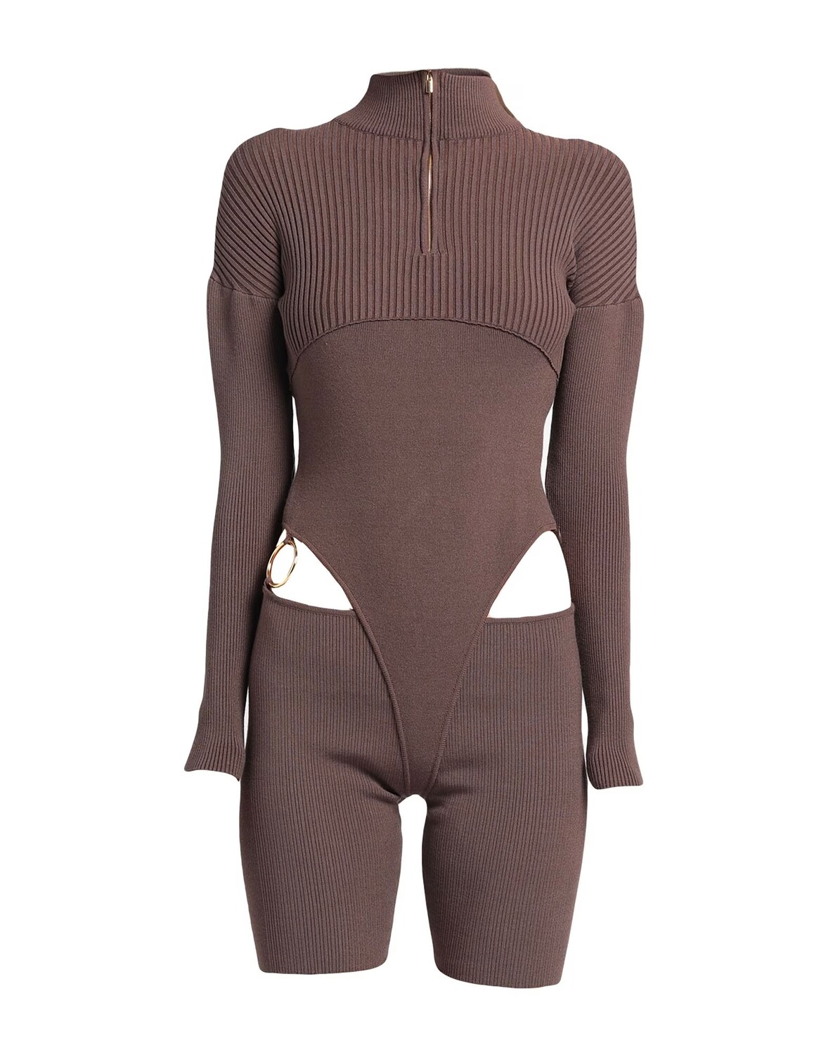 

Комбинезон Jacquemus, коричневый