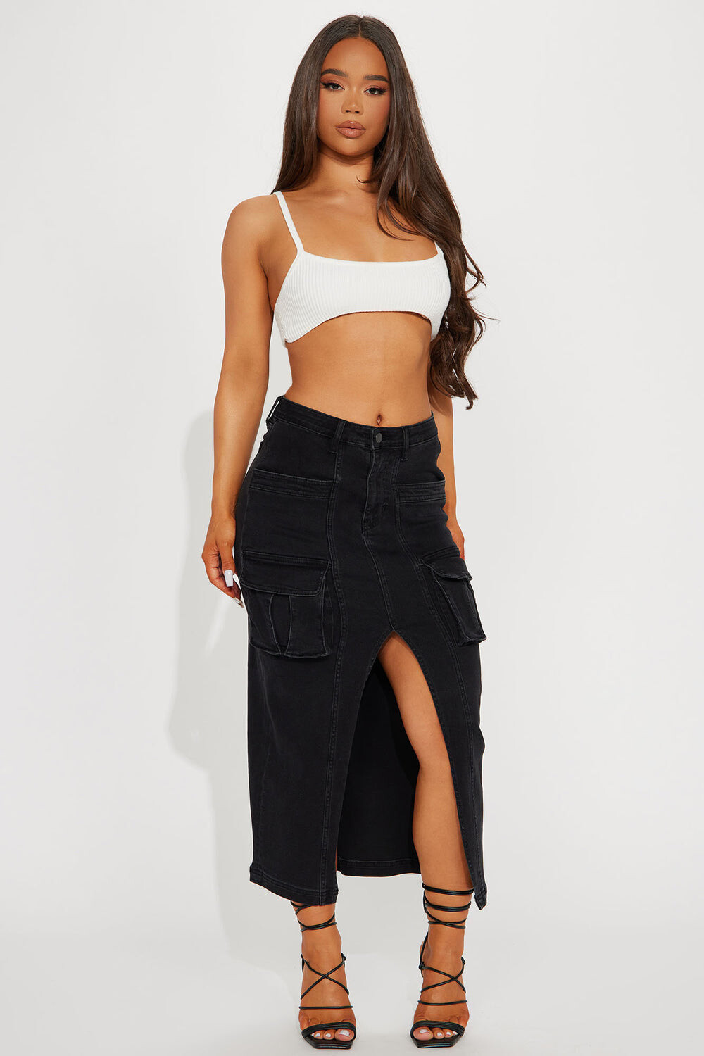 

Юбка Fashion Nova FN2105ARG, черный