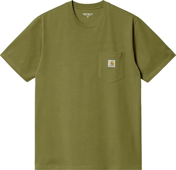 

Футболка Carhartt WIP Pocket T-Shirt Kiwi, зеленый