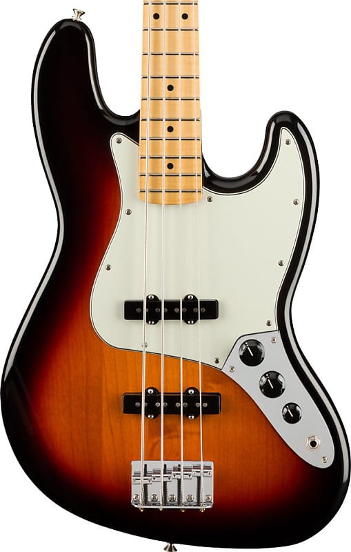 Fender Player Jazz Bass - 3 цвета Sunburst - кленовый гриф Fender Guitars