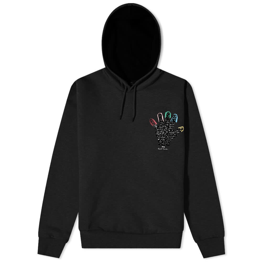 

Толстовка Paul Smith Hand Print Logo Popover Hoody, Черный