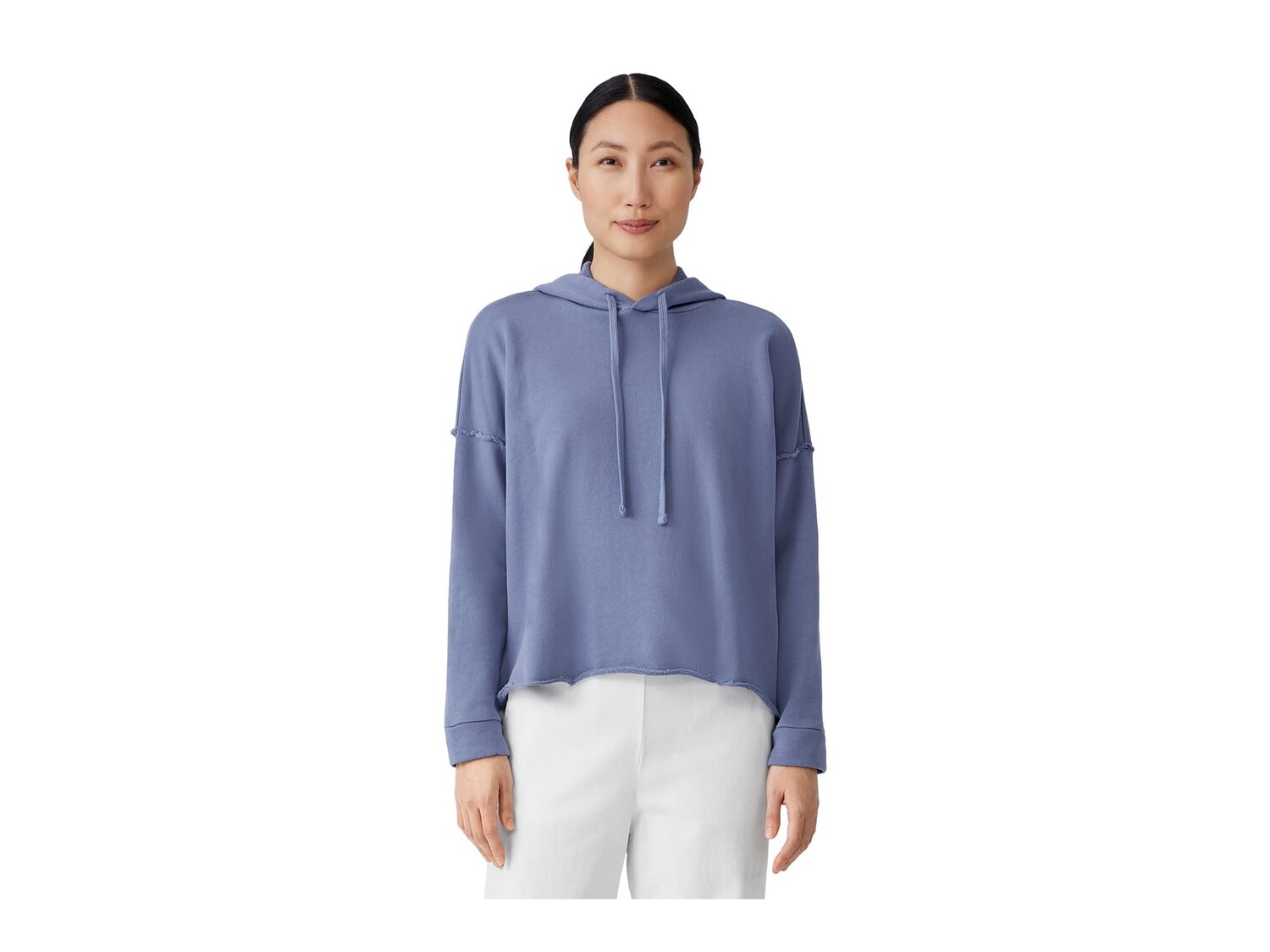 

Худи Eileen Fisher, Cropped Hoodie in Organic Cotton French Terry
