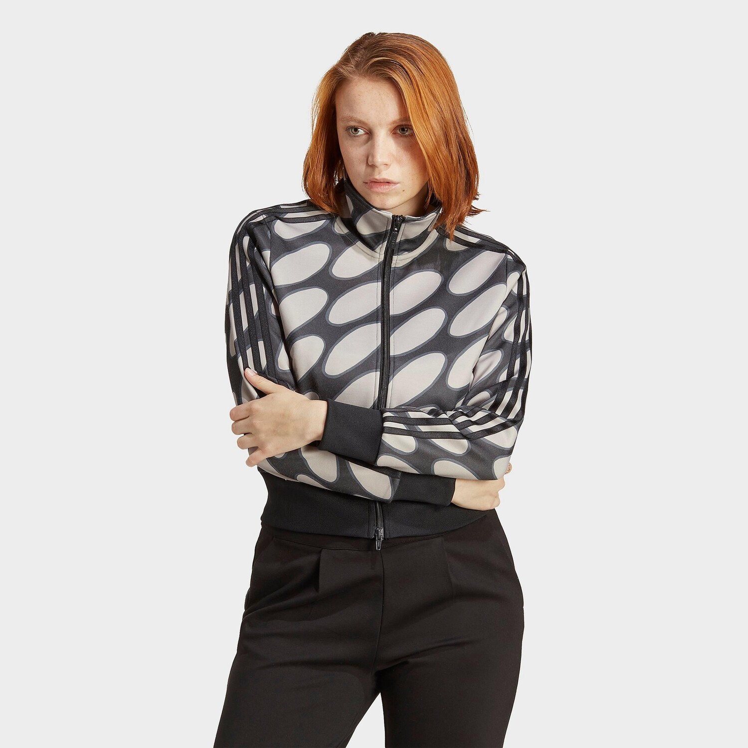 

Женская спортивная куртка adidas Originals Marimekko Firebird Superstar, черный