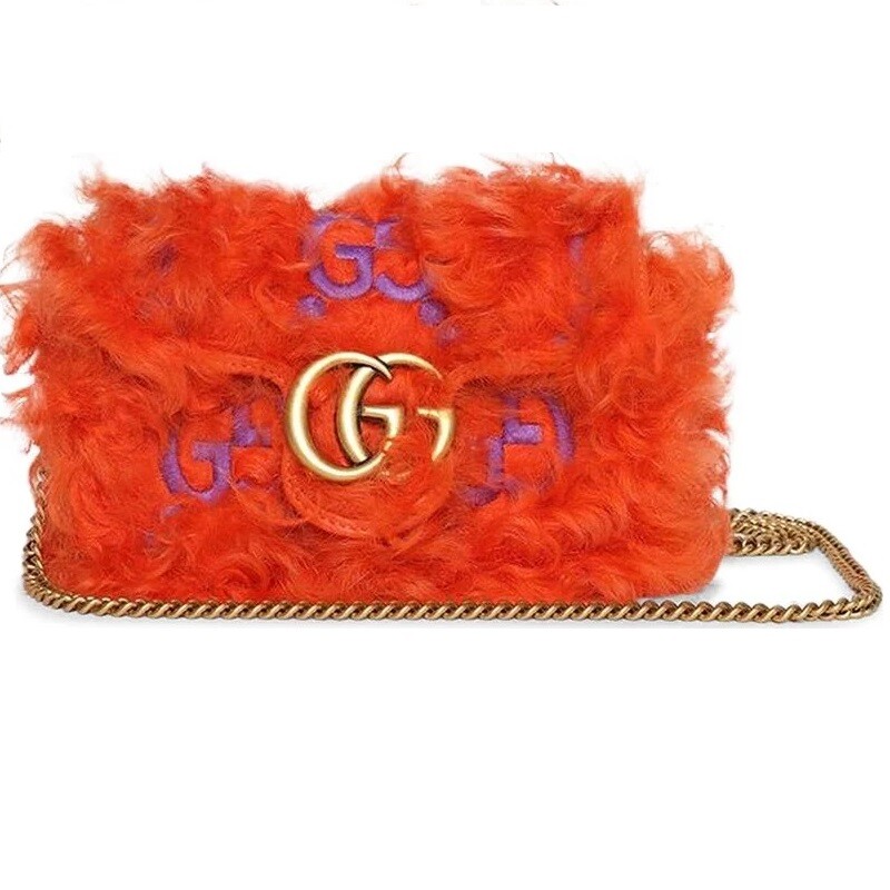 

Сумка кросс-боди Gucci Marmont Super Mini, оранжевый