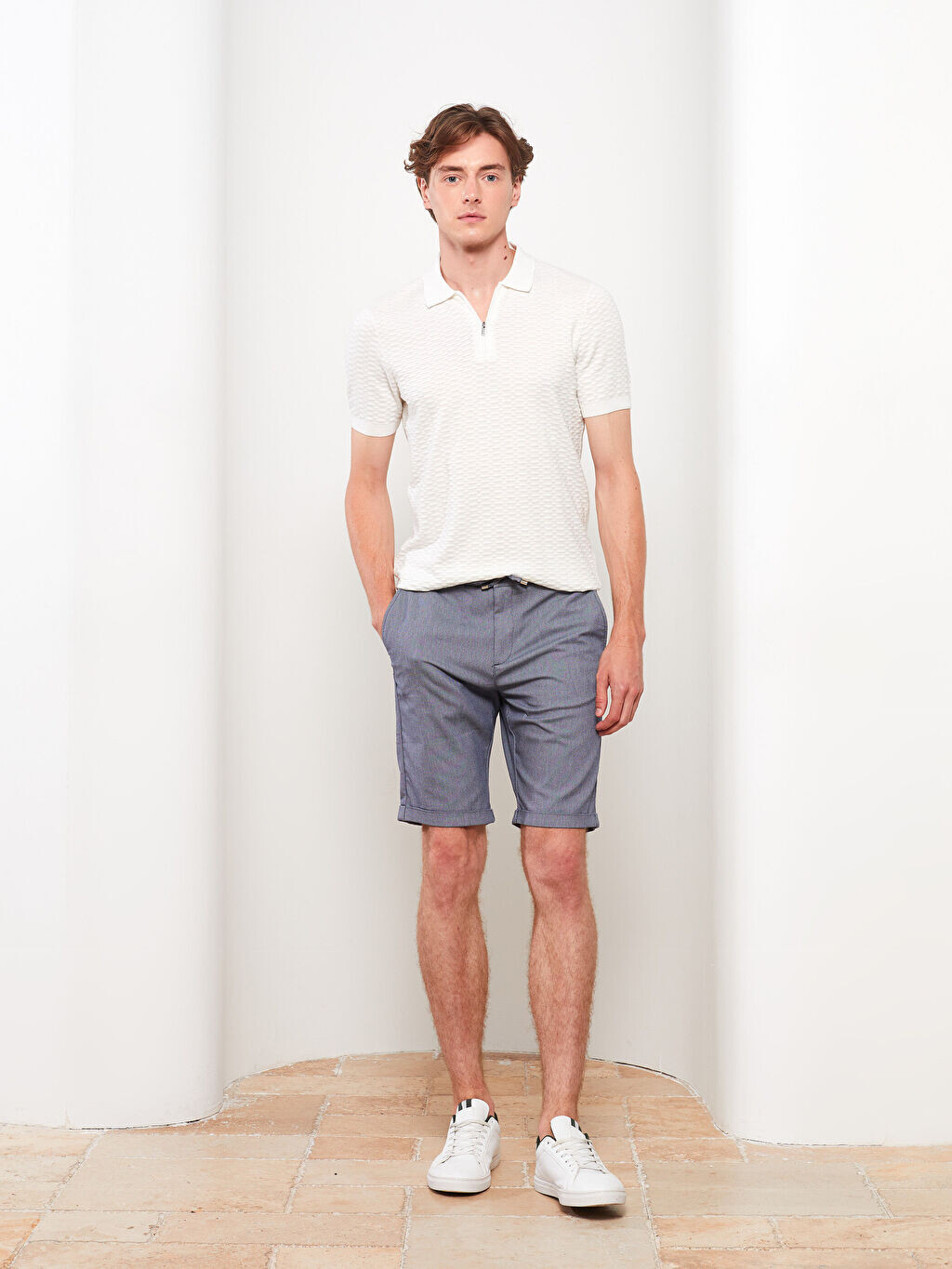

Мужские шорты Slim Fit с завязками на талии LCW Vision