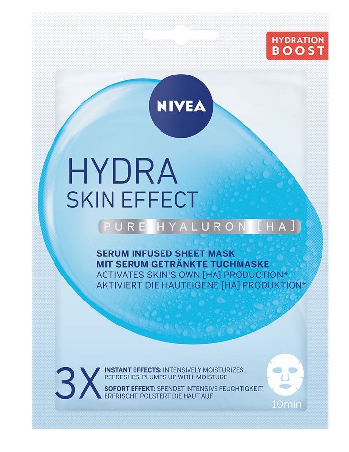 

Nivea Увлажняющая тканевая маска Hydra Skin Effect