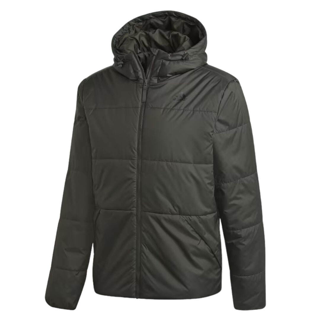 

Куртка Adidas BSC Insulated Hooded, зеленый