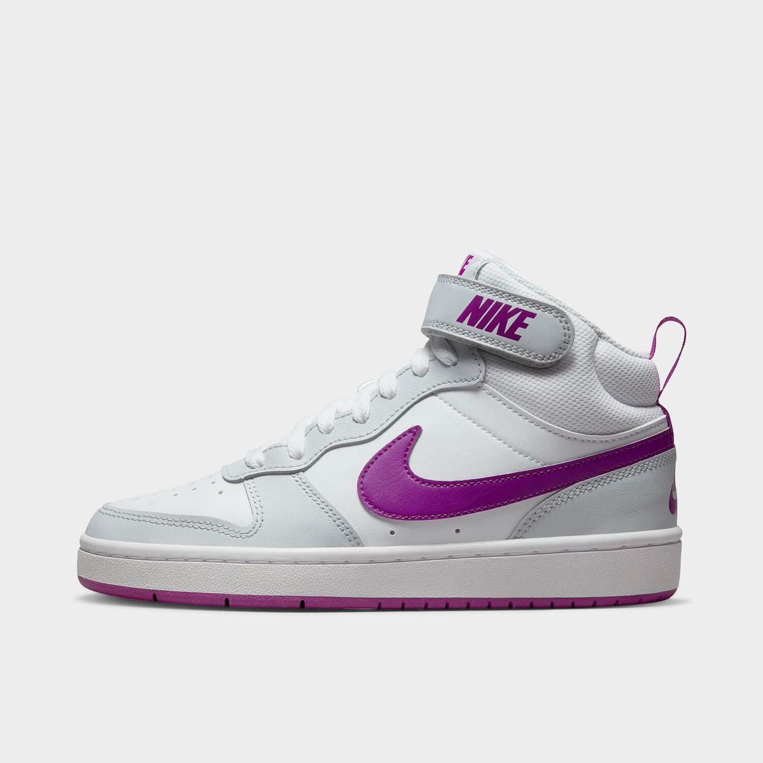 

Повседневная обувь Nike Court Borough Mid 2 для девочек для больших детей, белый