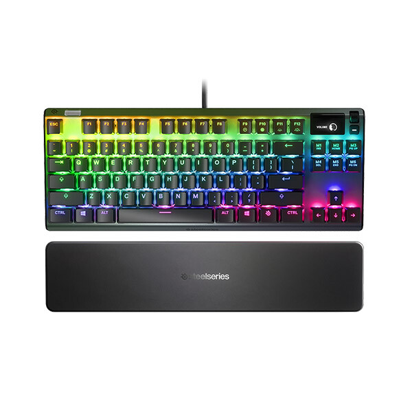 

Проводная игровая клавиатура SteelSeries Apex Pro TKL, черный