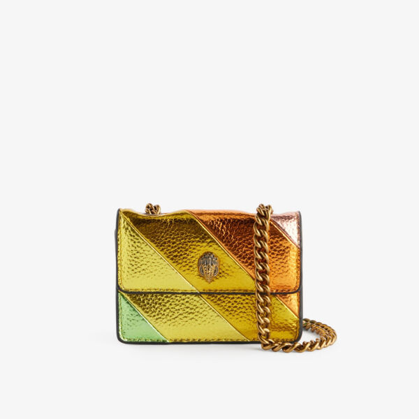 

Клатч micro kensington из искусственной кожи Kurt Geiger London, зеленый