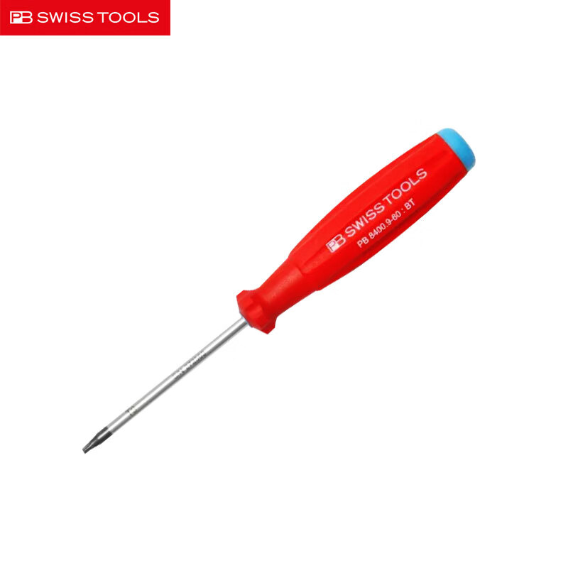 PB SWISSTOOLS Швейцарская двухкомпонентная отвертка Torx с отверстием T9×60 мм. PB 8400.B 9-60