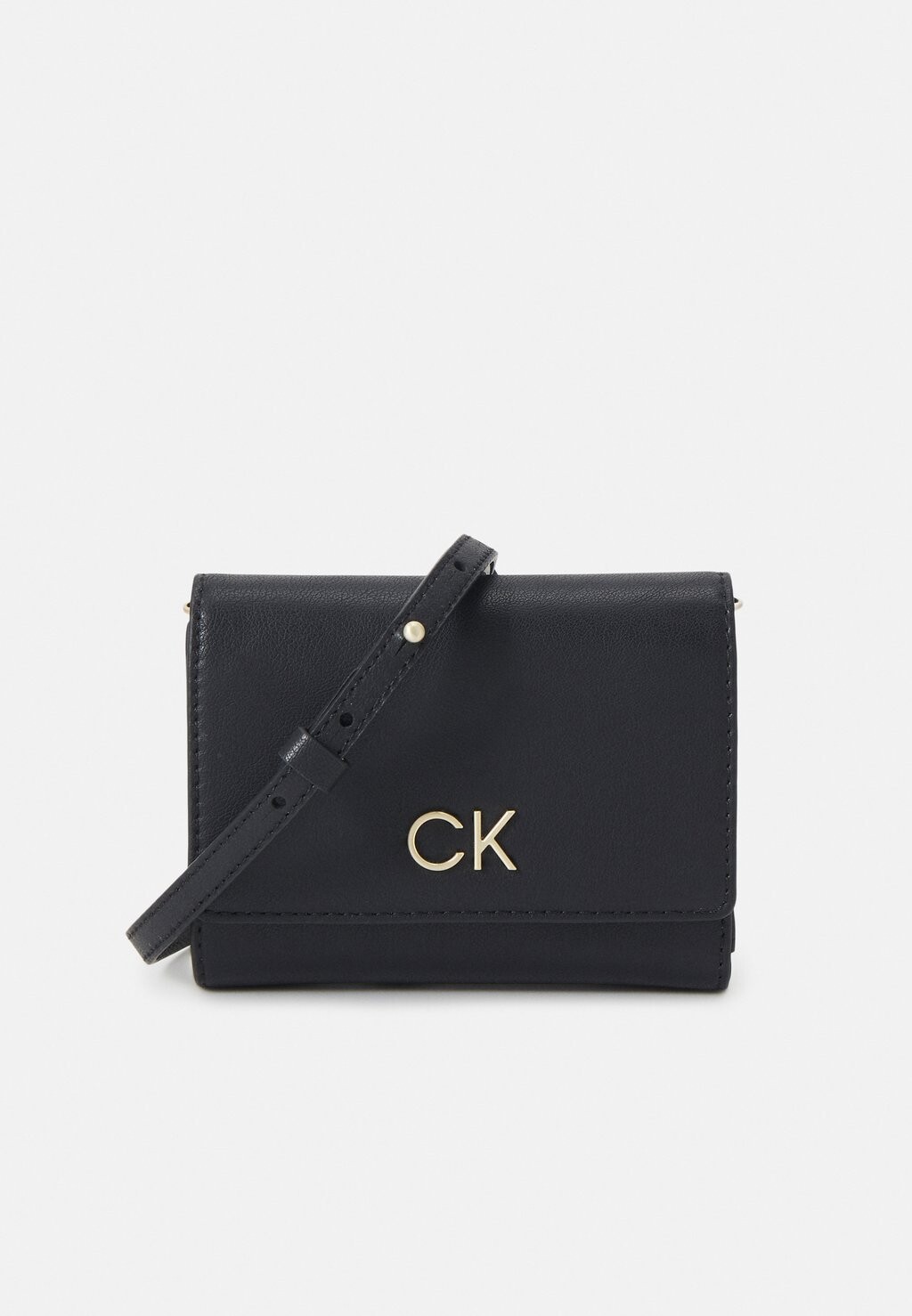 

Кошелек LOCK TRIFOLD CHAIN Calvin Klein, цвет black