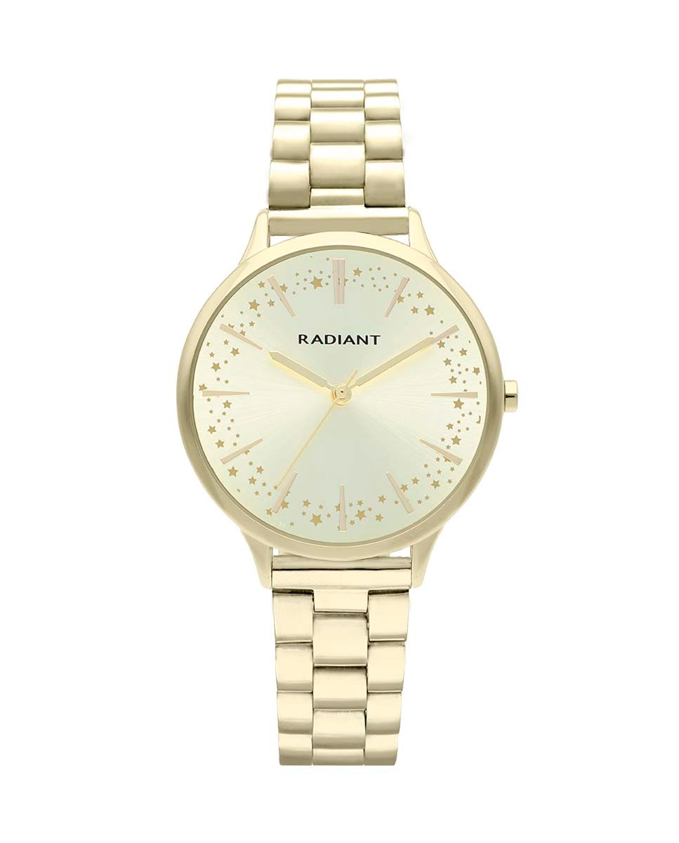 Женские часы Soul RA598202 со стальным и золотым ремешком Radiant, золотой женские серебряные часы ритм 2 98206 210