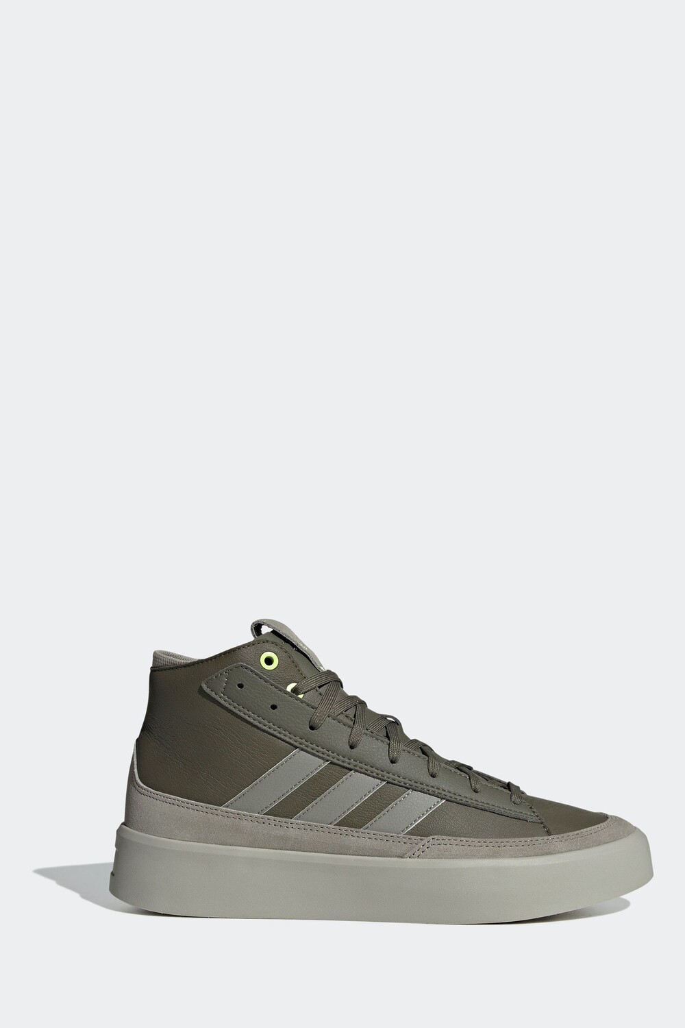 

Кожаные спортивные туфли Znsored HI Prem adidas, зеленый