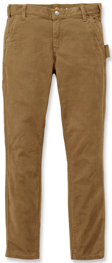 Женские брюки узкого кроя Crawford Carhartt, бежевый цена и фото