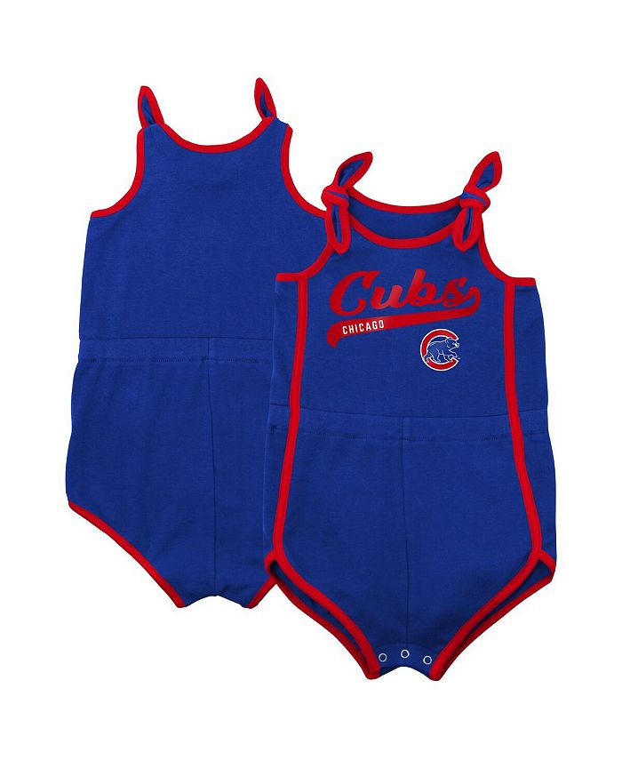 Боди Royal Chicago Cubs Hit and Run для новорожденных Outerstuff, синий черный боди для новорожденных san francisco giants hit and run для новорожденных outerstuff черный