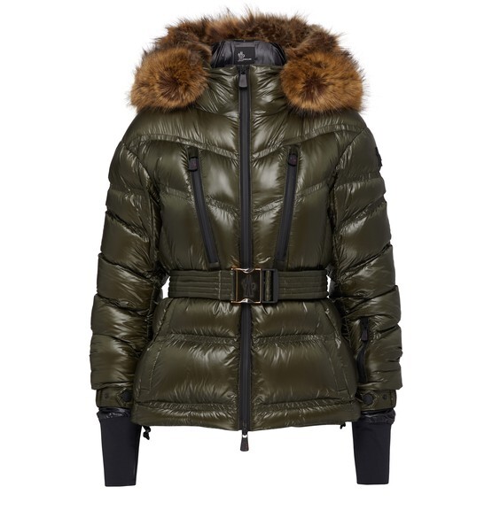 

Куртка Бернин Moncler Grenoble, темно-зеленый