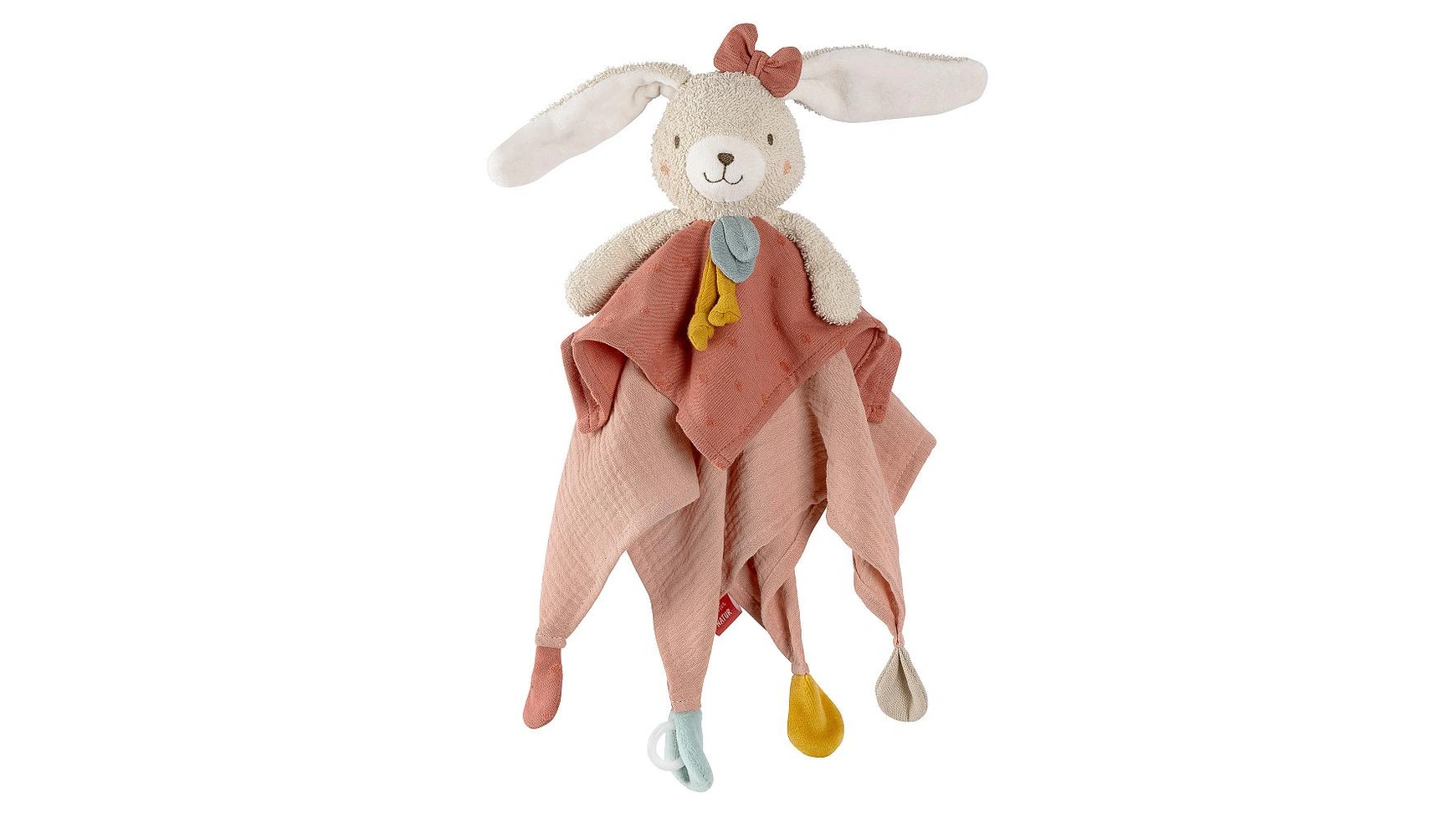 Fehn Комфортное одеяло кролик FehnNATUR симпатичная игрушка для детской кроватки коляски кролик кролик медведь мягкая плюшевая кукла для младенцев мобильная детская коляска