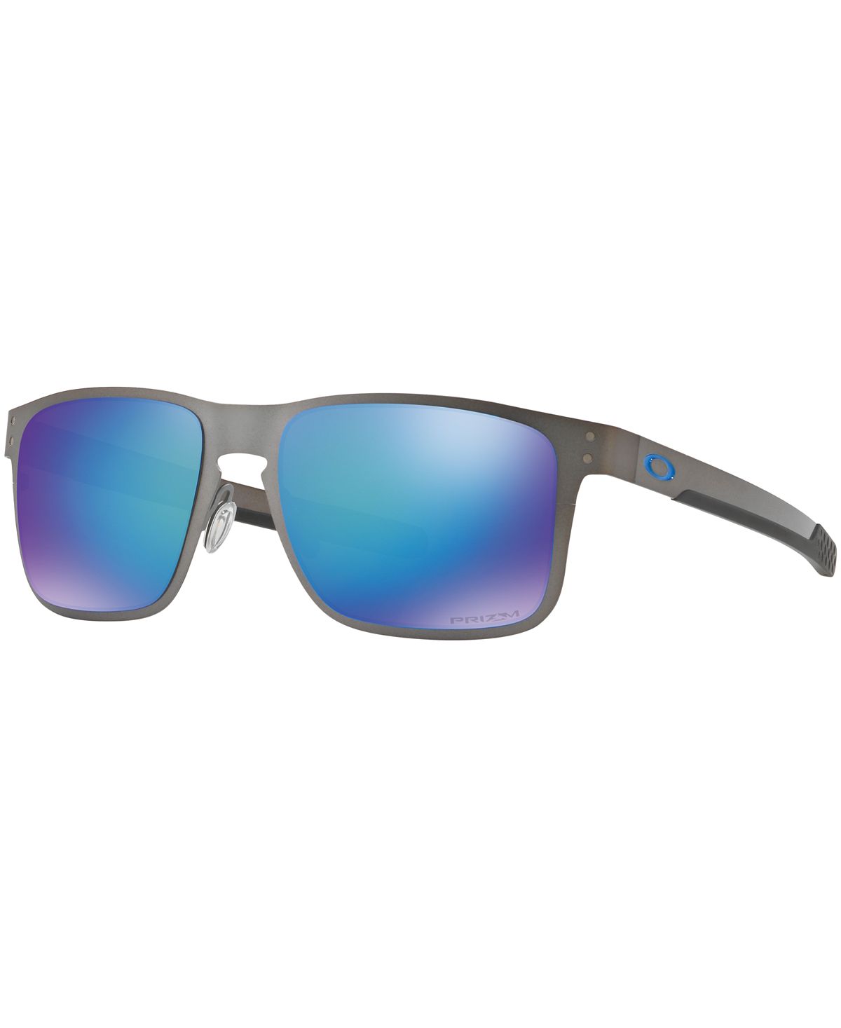 Поляризованные солнцезащитные очки Holbrook Metal Prizm с сапфировым стеклом, OO4123 55 Oakley munchen 8 5x20 5 108 d63 4 et42 gunmetal mirror face