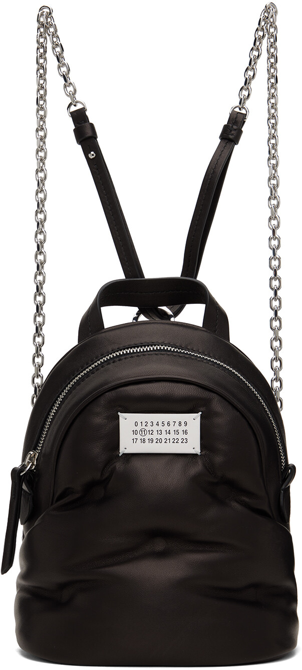 

Черный рюкзак Glam Slam Maison Margiela, цвет Black