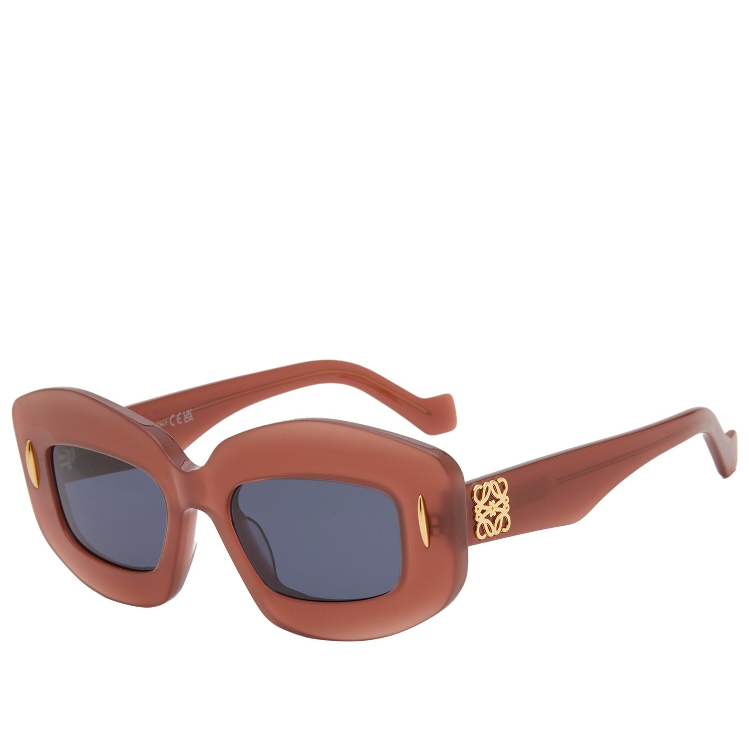 

Солнцезащитные очки Loewe Eyewear Screen Sunglasses, розовый