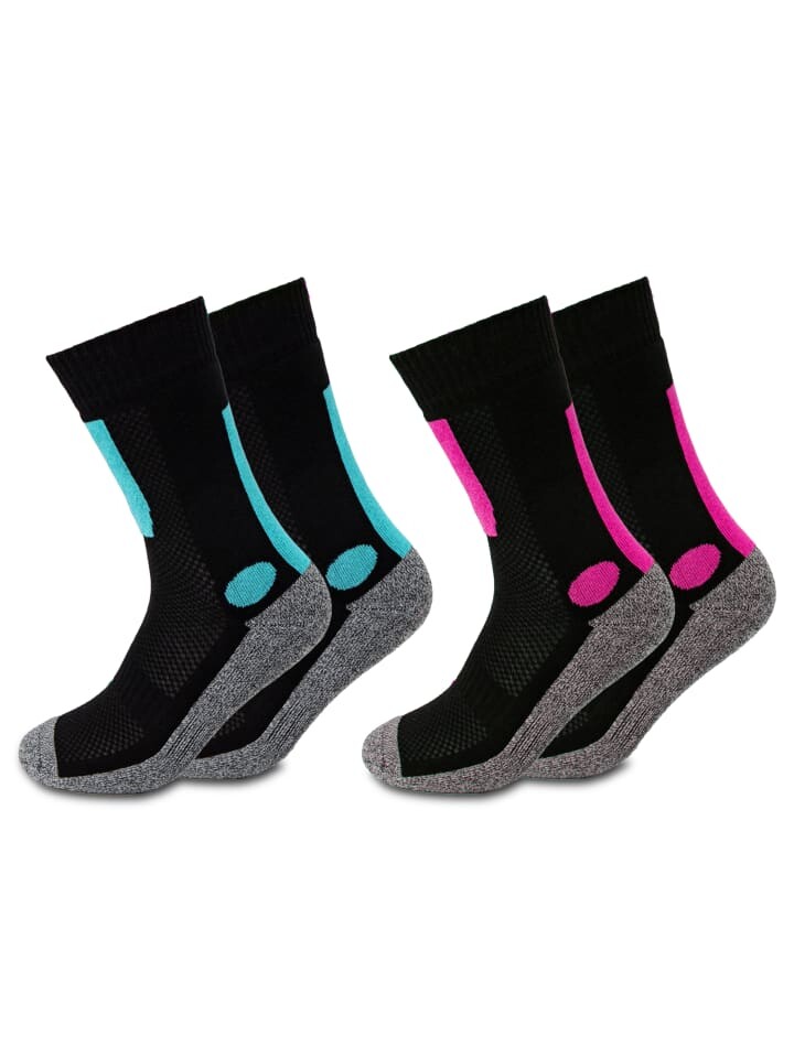 

Носки Occulto 2er Pack Wander Gerlinde, цвет blau-pink