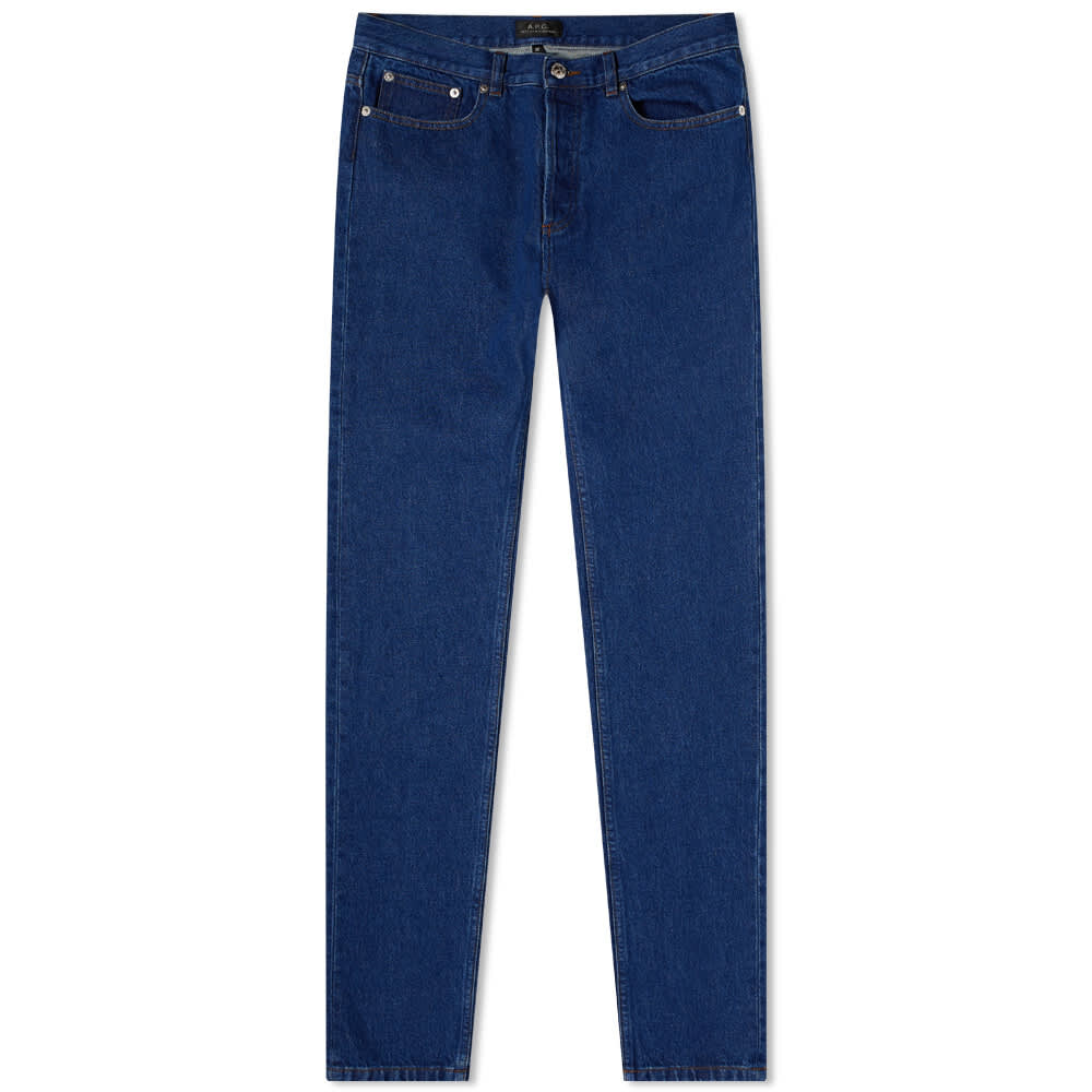 

A.P.C. Джинсы Petit New Standard из переработанного материала, индиго