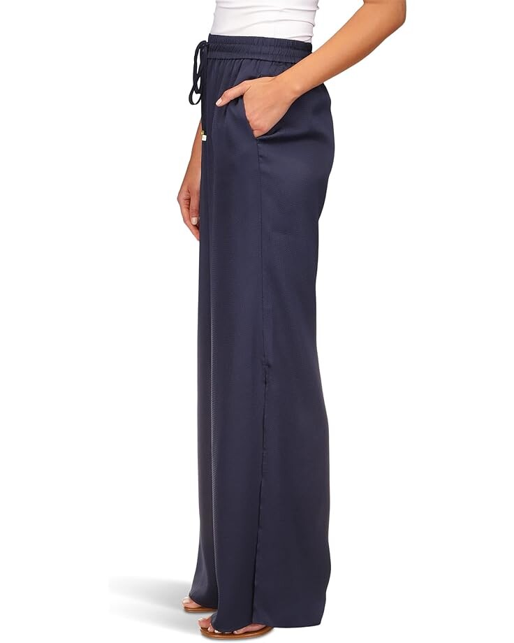 

Брюки Michael Kors Petite Solid High Slit Pants, цвет Midnight Blue