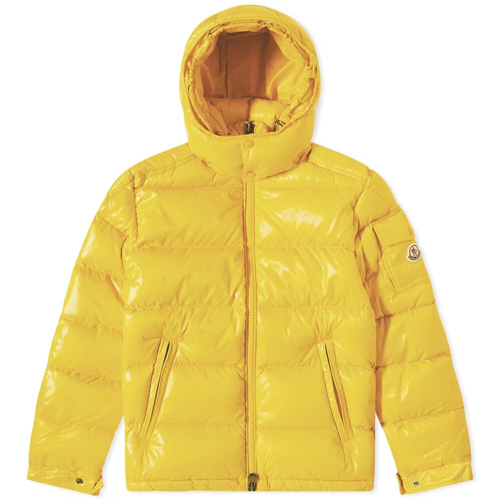 

пуховик майя Moncler, Желтый