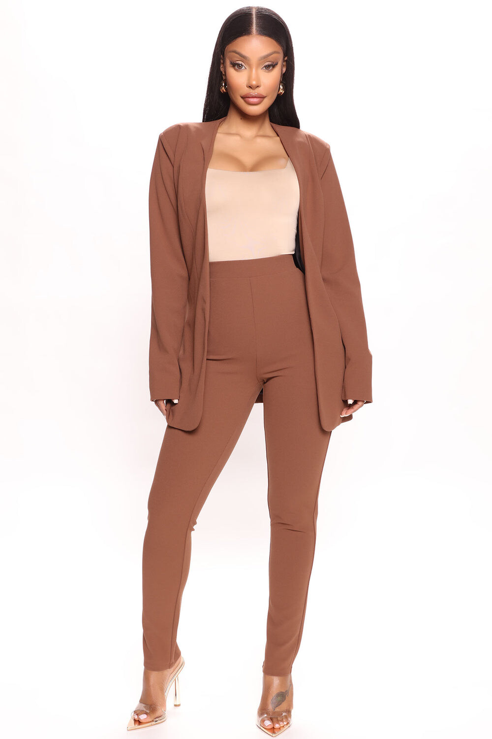 

Брюки Fashion Nova JKV26349, коричневый