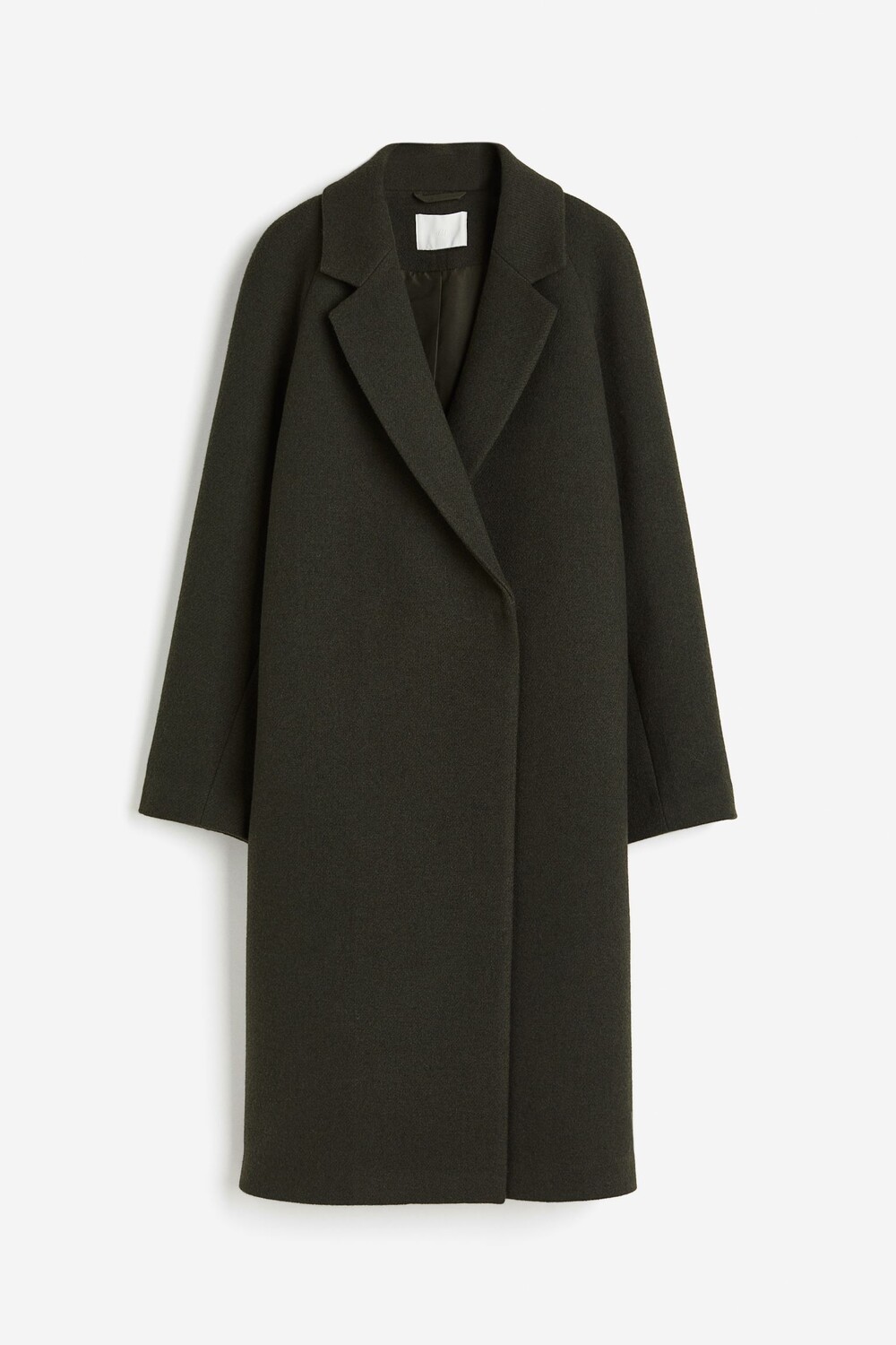 

Пальто H&M Double-breasted, темно-зеленый хаки