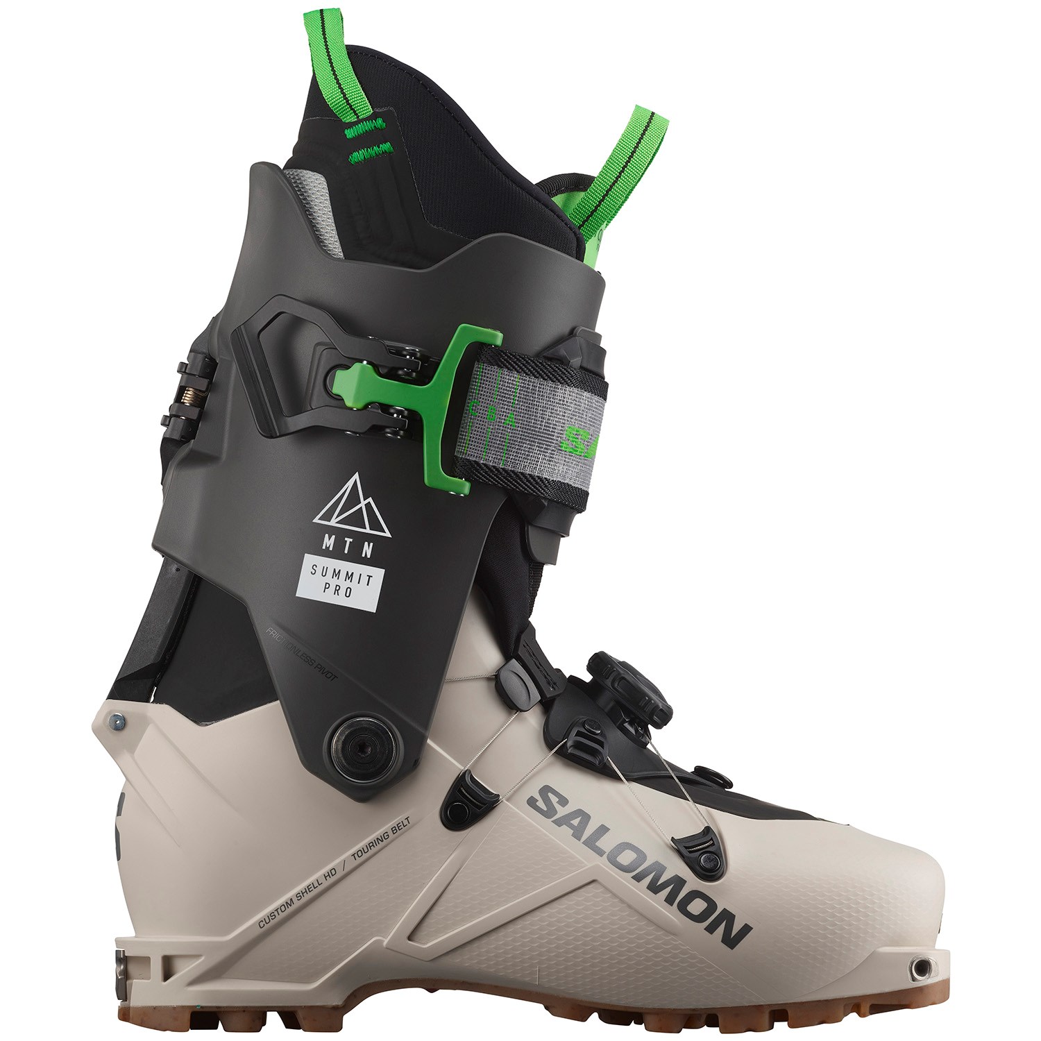 Ботинки Salomon MTN Summit Pro Alpine Touring лыжные, чёрный ботинки женские salomon mtn summit pro лыжные rainy day