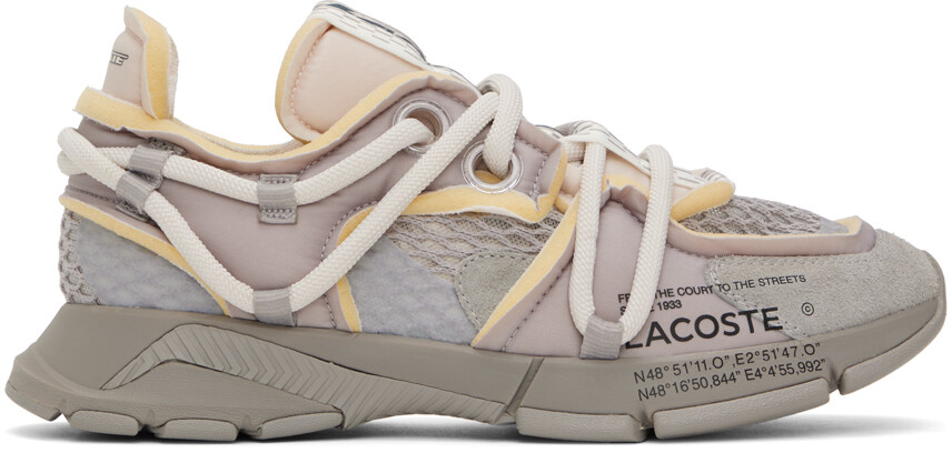 

Эксклюзивные разноцветные кроссовки SSENSE Active Runway Lacoste