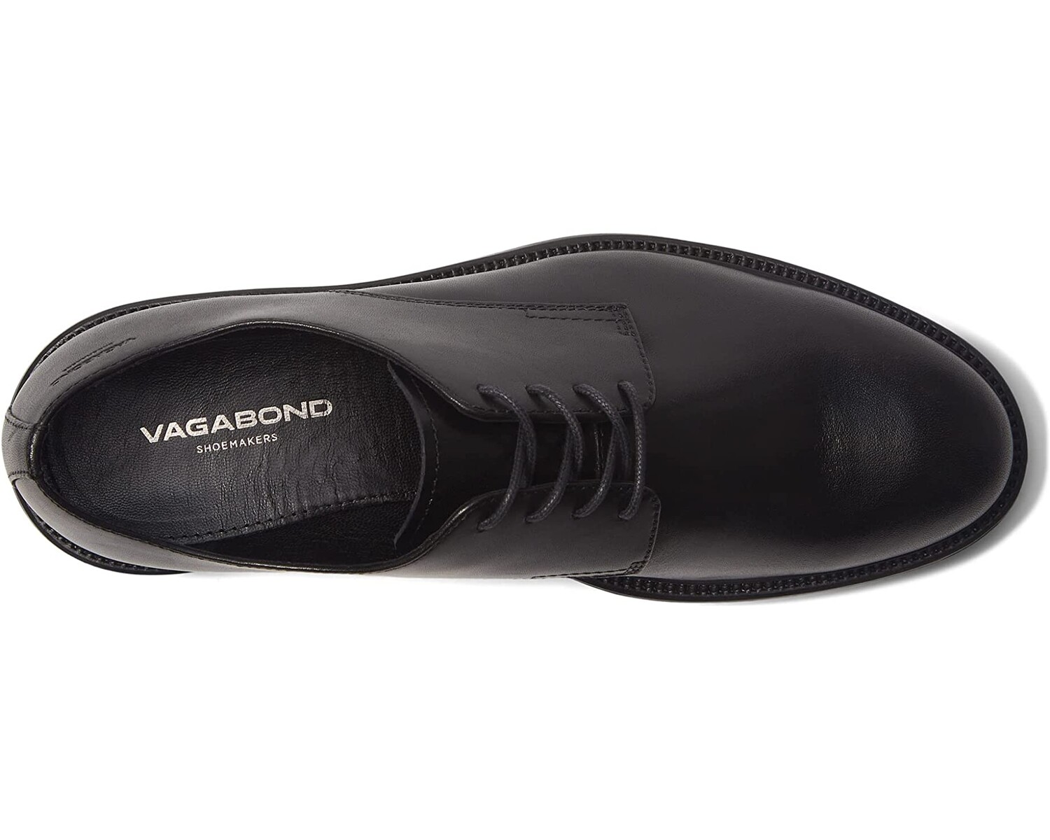 

Оксфорды Alex Leather Derby Vagabond Shoemakers, черный